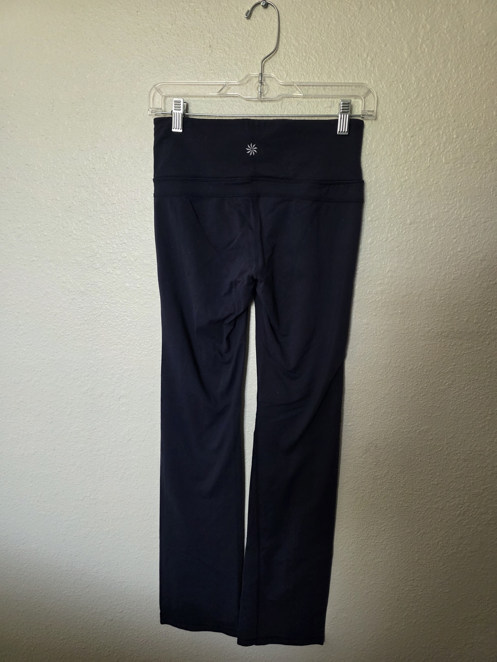 Athleta Straight Up Pants Leggings Yoga, Navy Blue, S - Picture 2 of 5